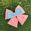Dual-color Bow Motorcycle Helmet Decoration Electric Bike Helmet Accessories for Car Body Decoration Bowknot For Girl Women