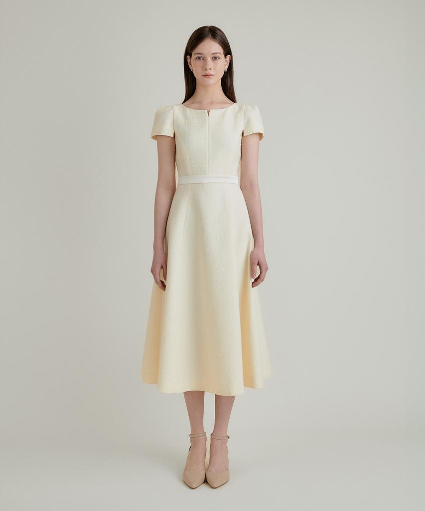 Towave Lov Belted Dress_Vanilla