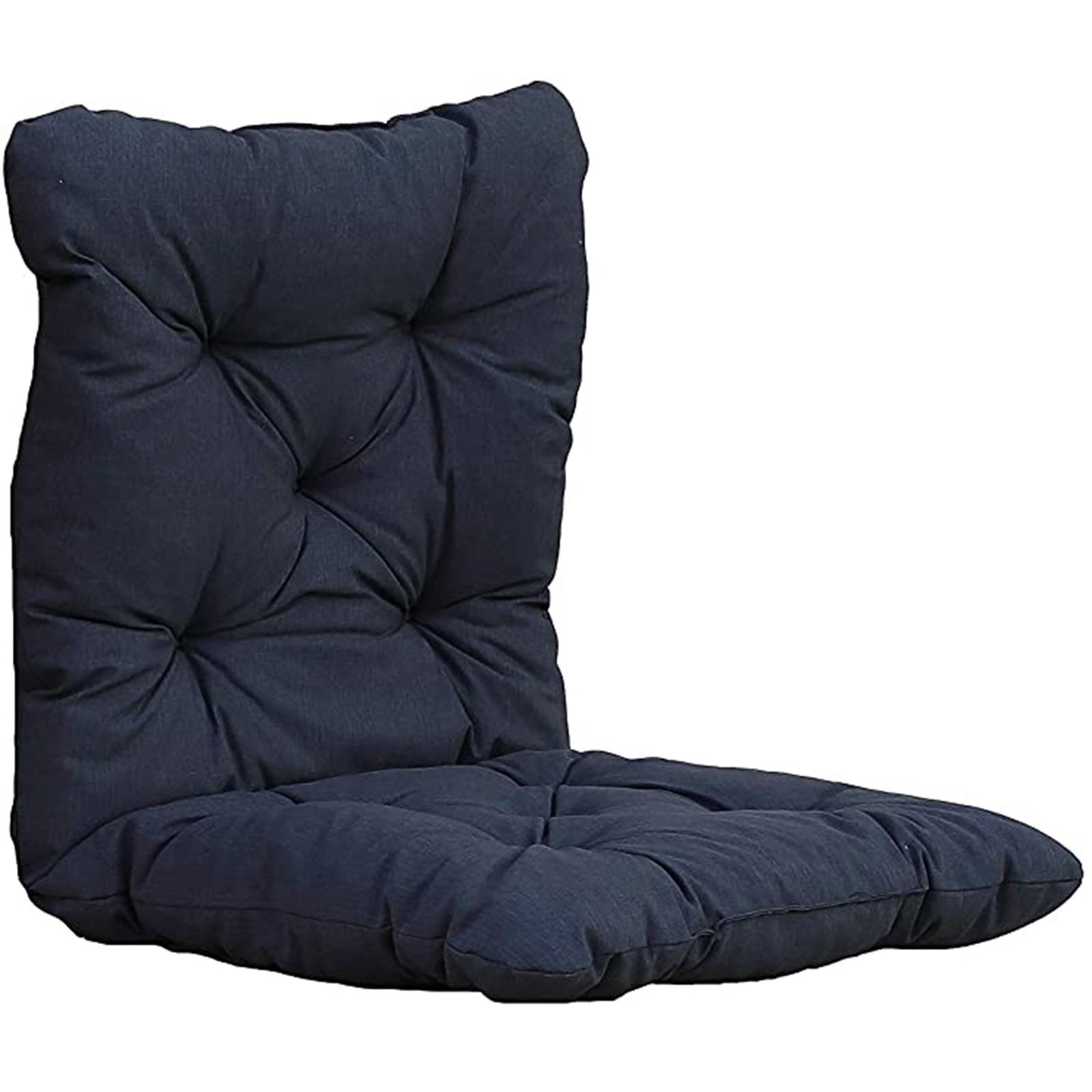 

50x100 см толстая подушка для сиденья скамейки для внутреннего использования, подушка для сиденья стула, садовая длинная подушка для дивана, татами, декоративный коврик для скамейки 50x100cm чёрный