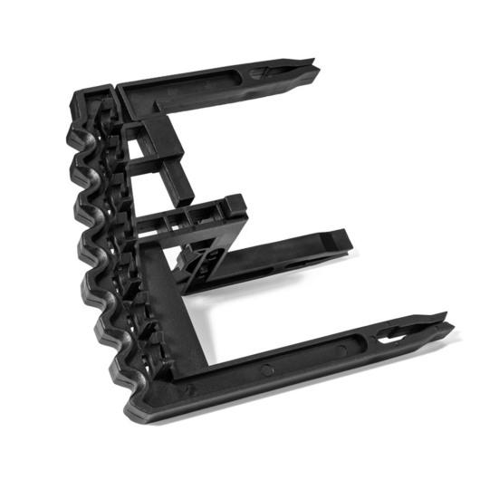 Klip na držák golfových holí s 9 sloty Nastavitelná šířka Univerzální Snadná instalace Stohovač golfových tašek Organizér Stohovač golfových holí Stojan na displej