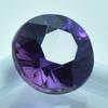 Natural Purple Tanzanite Loose Gemstone 9.05 ct Round Cut for Jewelry Making and Gem Collections