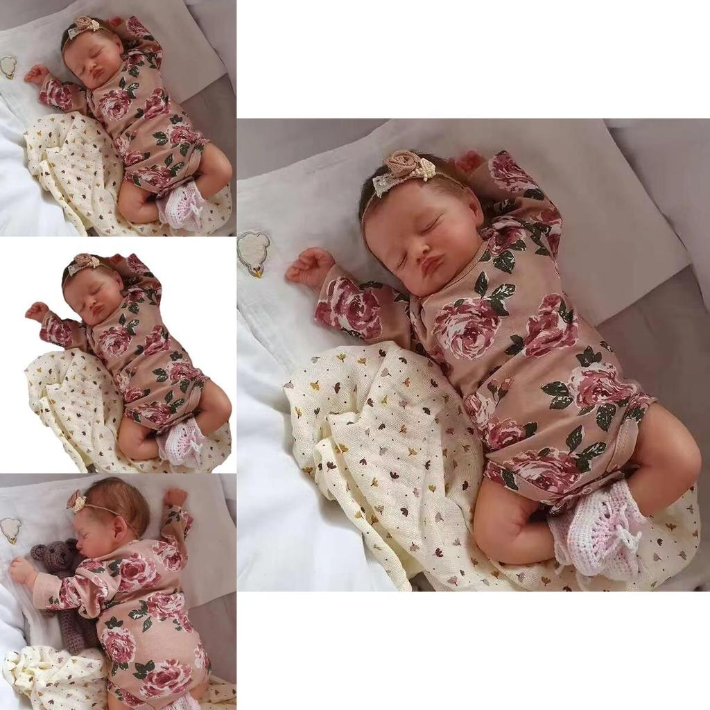 Siliconen Reborn Baby Pop Met Handgeschilderde Kenmerken Voor Verzamelaars En Cadeau Geven