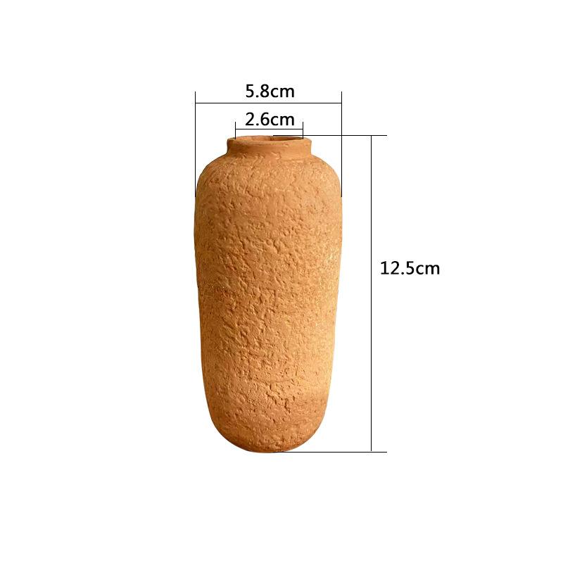 Terracotta & White Ceramic Self‑Watering Spike Automatic Plant Waterer for Potted Plants