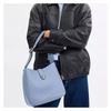 Coach Hadley 25 Logo Adjustable Strap Leather Shoulder Bag Medium Women's Blue