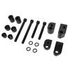   Footboard Extensions Kit, Premium Aluminum Alloy Foot Peg Spacer Extensions for   Electra Glide FLHT FLHR FLTR FLHX 2009 2024 1\  1.5