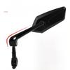 Bicycle Rearview Mirror Hd Convex Nylon Mount For Mountain And Road Cycling