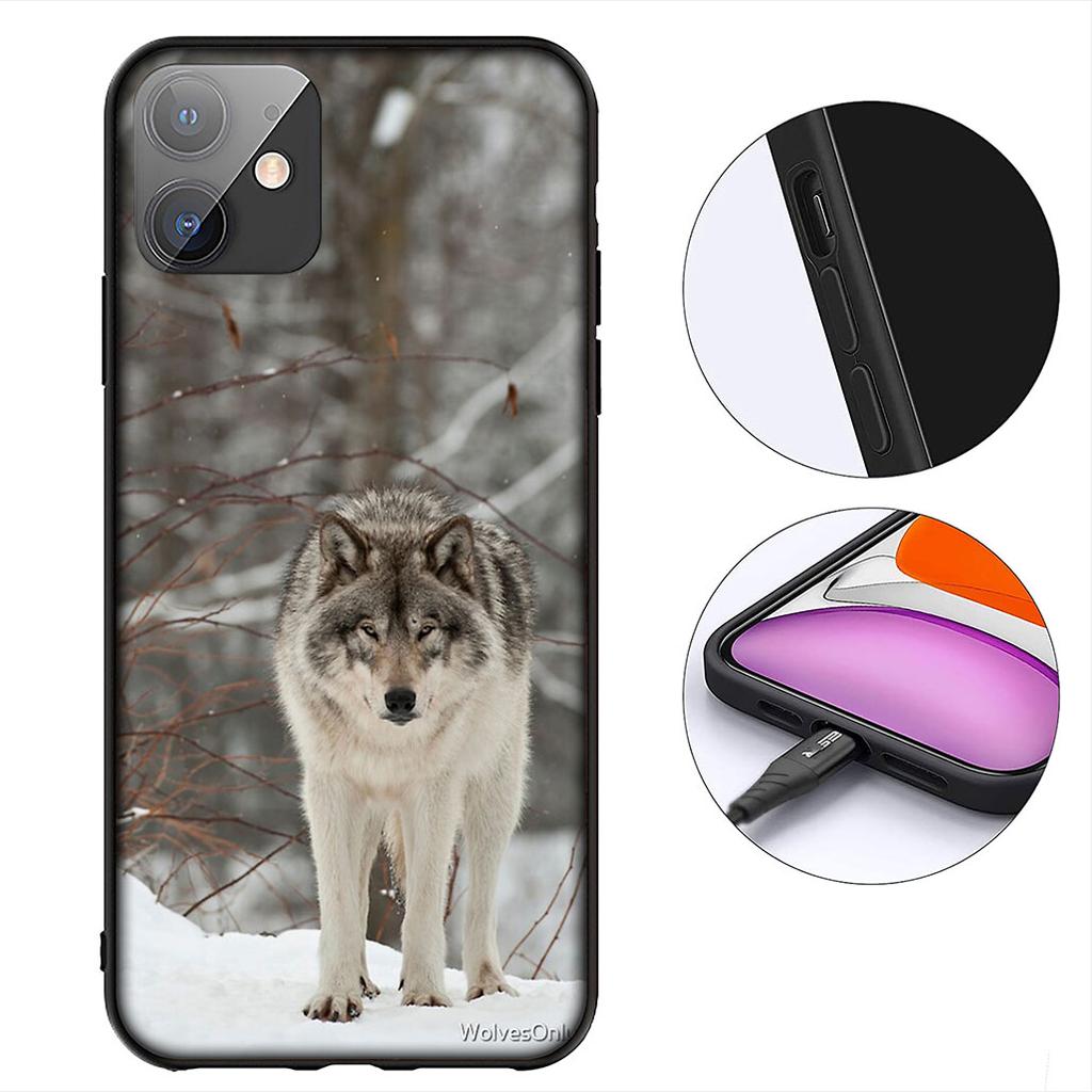 Stalking Wild Wolf Husky Dog Phone Case for Xiaomi Poco C85 C65 C75 X7 X6 M6 M8 F7 F8 Ultra F6 Pro Protective Cover