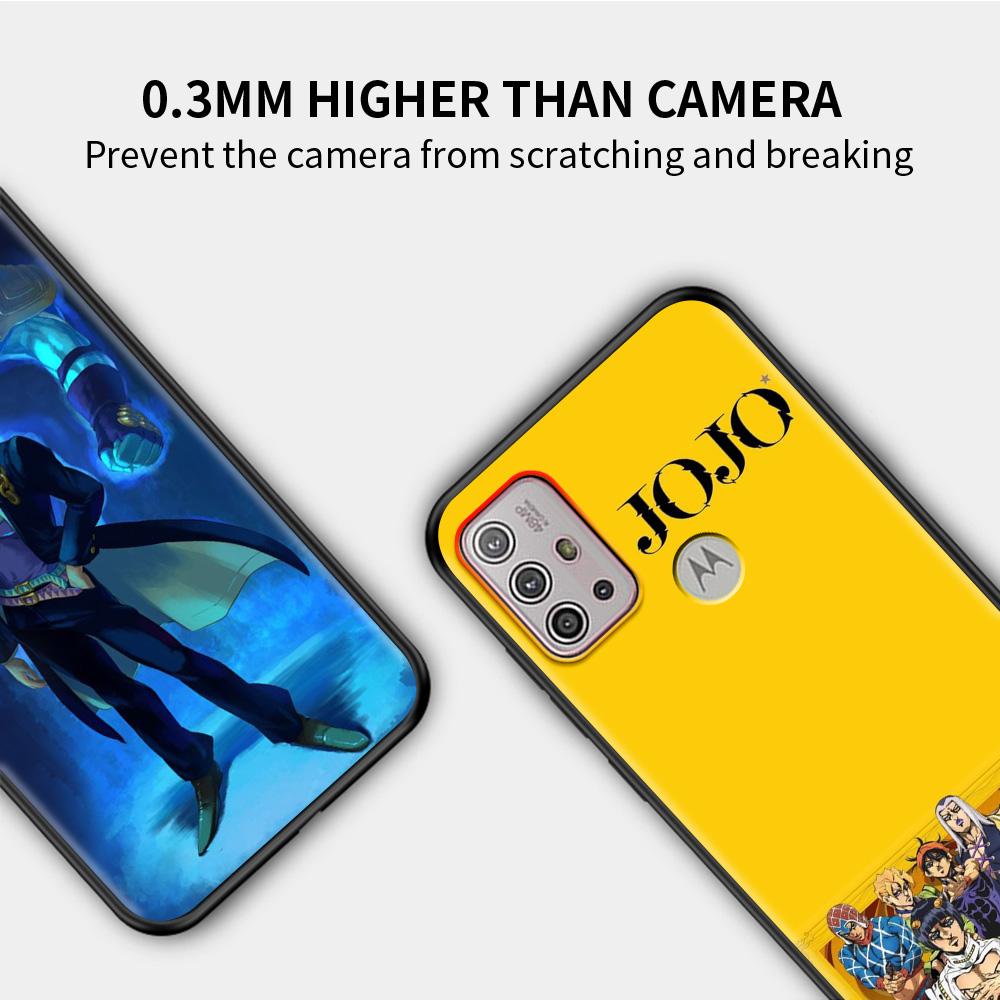 Shell For Motorola One Fusion G8 G9 Power Plus G22 G30 G31 G50 G60 Edge20 E6s G Stylus Case Cartoon JoJo's Bizarre Adventure