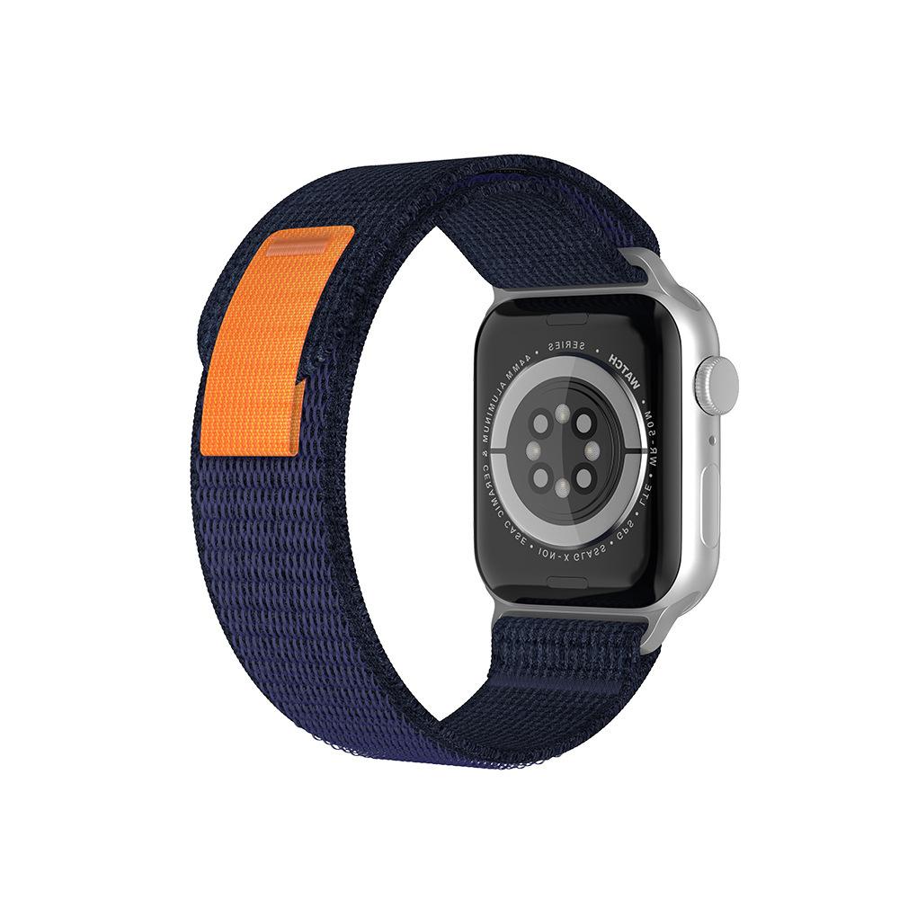 Compatible with Apple Watch Ultra 8 Nylon Trail Loop Fit iWatch 42mm 44mm 45mm 49mm Sports Watch Band Replacement Velcro Tape Wrist