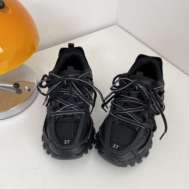 Summer New Niche Dad Shoes Men's Trendy Versatile Student Thick-soled Heightening Breathable Casual Shoes