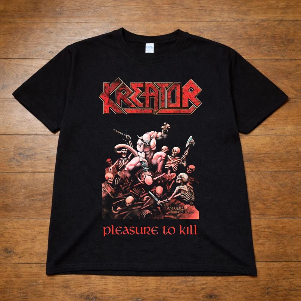 Kreator Pleasure To Kill Graphic T Shirt Metal Band Tee Adults Kids SXXXL 2XL
