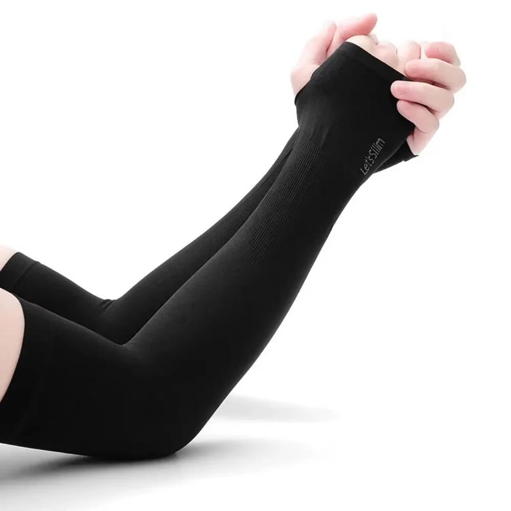 Cooling Protective Arm Sleeves with UV Shield for Men and Women - Arm Sleeve Holders for Sun Protection