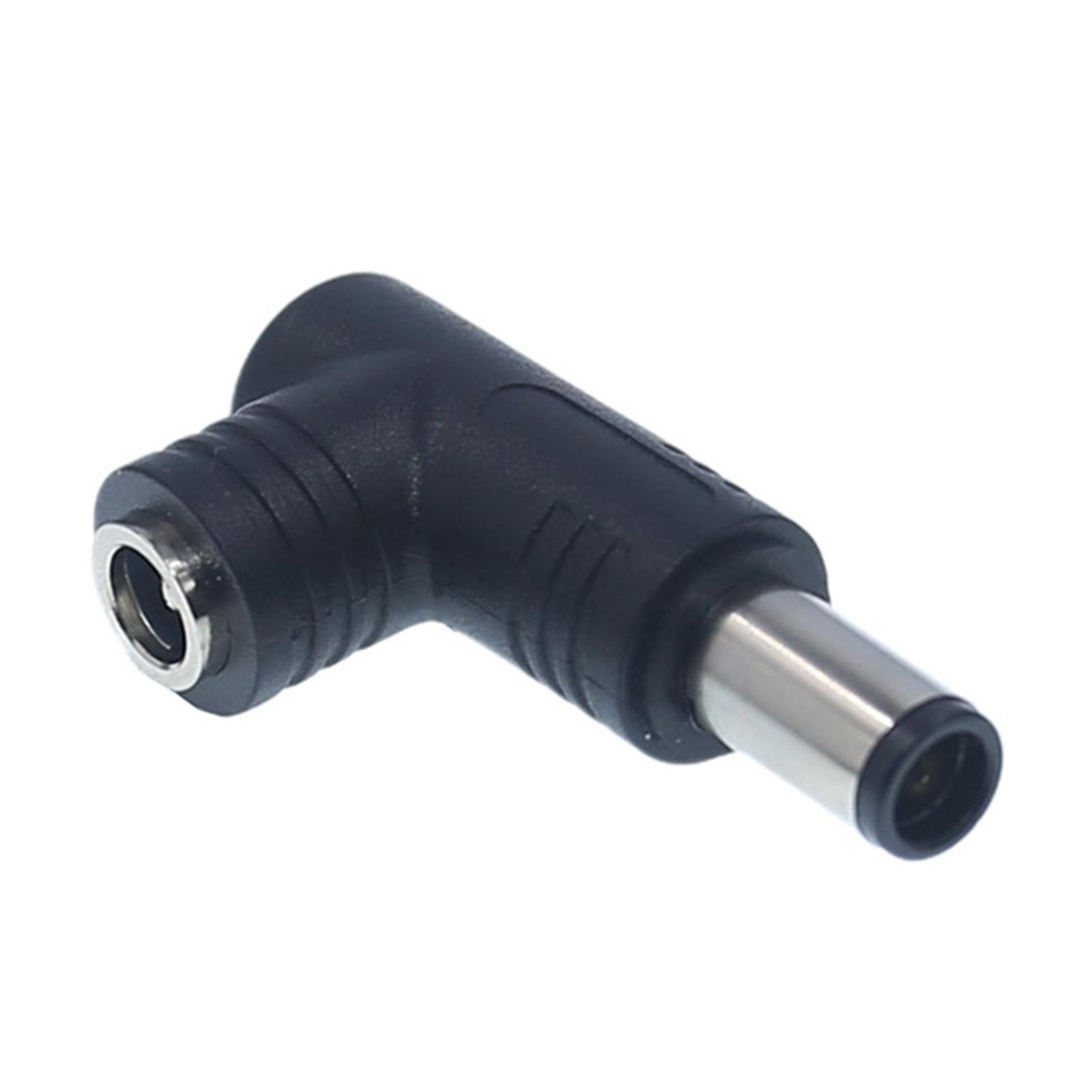 

1 шт. адаптер питания постоянного тока, угол 90 градусов, 5,5 мм x 2,5 мм, гнездовой разъем, переходник для ноутбука 7450