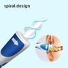 1set-Helix Earwax Extractor Ear Extractor Ear Extractor Cleaner Rotary Earpick Scoop Ear Silicone Extractor Earwax