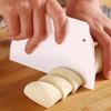 Baking Tools: Plastic ScraperDough Cutter Trapezoidal Rice Noodle Scraper Household Cutting Knife Steamed Bun Cream Scraper