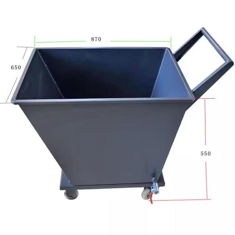 Industrial Swarf Collection Dump Cart