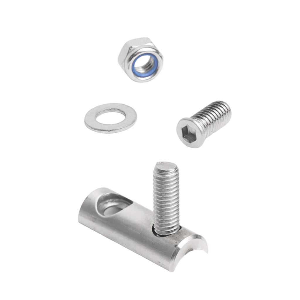 Stainless Steel Bike Derailleur Extender Length 27mm Front Derailleur Converter for R8000 R7000 R9100 Easy Installation