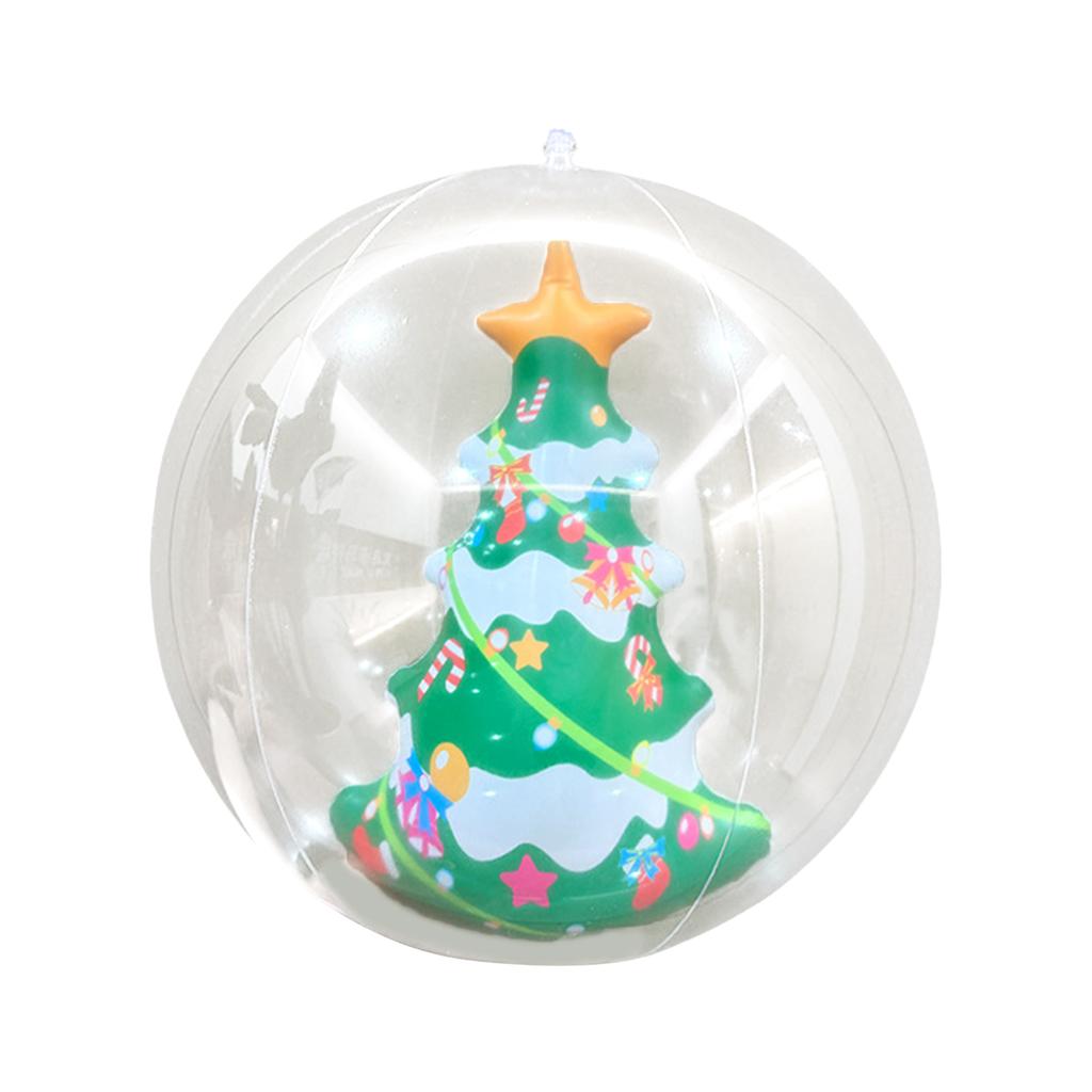 60cm PVC Inflatable Christmas Ball Outdoor Christmas Decorations New Years Christmas Ornaments Christmas Decorations Ball