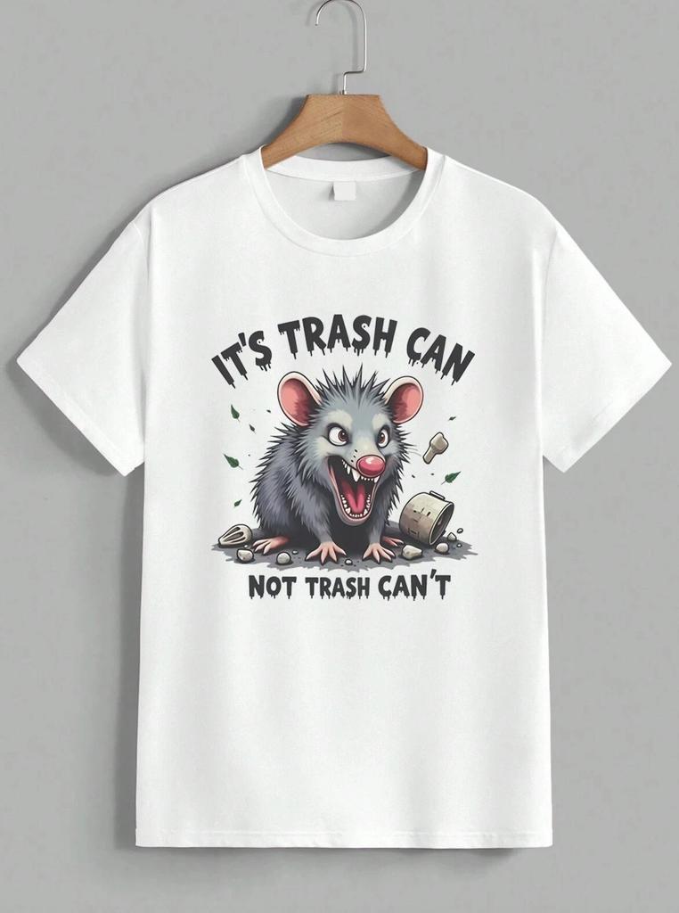 Funny Possum Meme T-Shirt Trash Can Not Trash Cant Sarcastic Opossum Tee Unisex