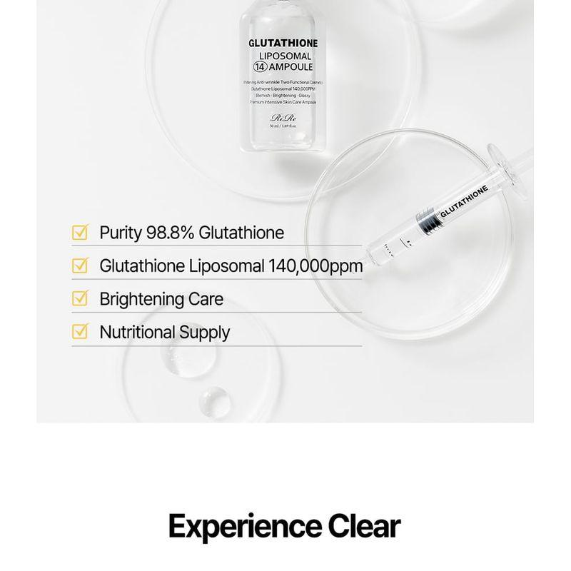 RiRe - Glutathione Liposomal 14 Ampoule