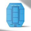 KEGUAN BGA Silicone Pad Insulation Mat Universal BGA Stencil Magnetic Base for CPU IC Chip Soldering BGA Reballing Tools