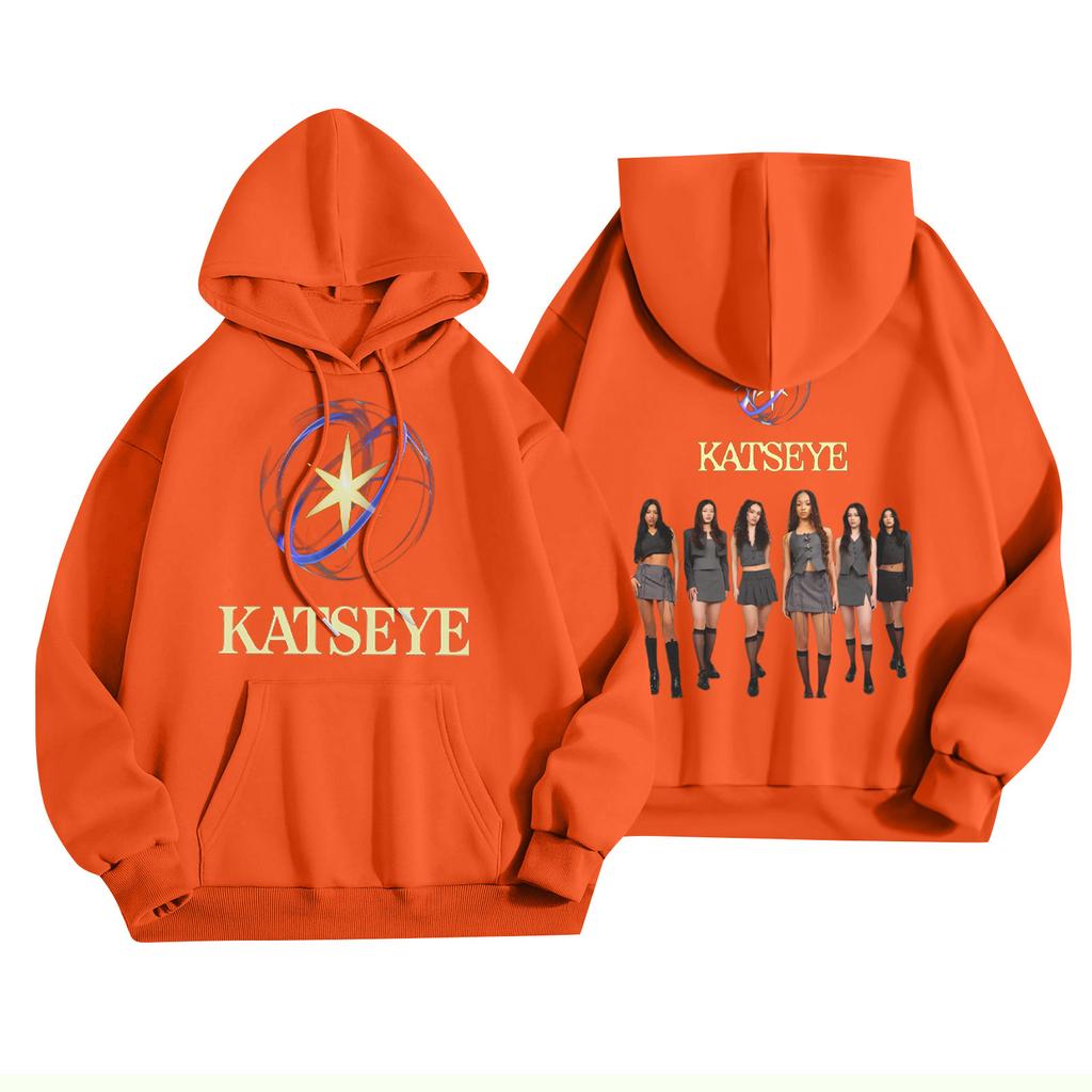 Unisex Fashion Lightweight Long Sleeve Pullover With Pockets Printed Hoodie