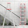 Aluminum Alloy Thickened Folding Ladder for Household and High-Altitude Use