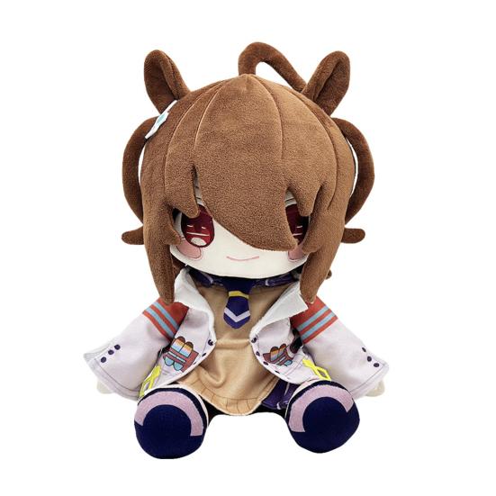 Decorative Collectible Doll Cartoon Appearance Soft PP Cotton Filling Stress Relief Plush Toy