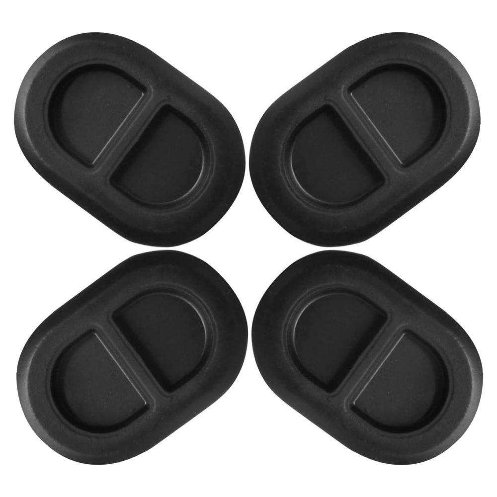 4× Floor Pan Drain Plug Rubber Oval Plugs 68194821AA For Jeep Wrangler 2014-2023