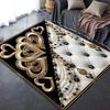 2025 New Gorgeous Heart Carpet Rug for Living Room Bedroom Home Sofa Decoration,Kids Play Non-slip Floor Mat