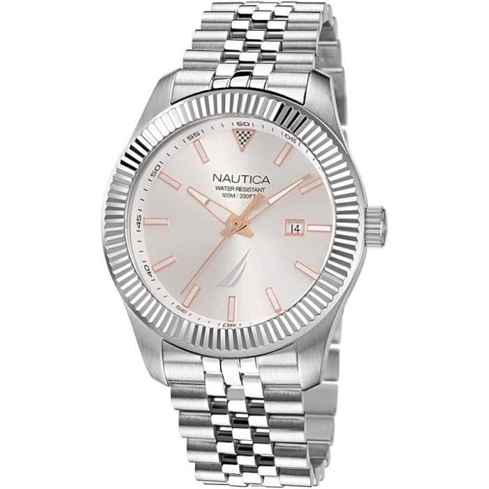 Montre - NAUTICA - Pacific Beach NAPPBS250 - Quartz - Acier inoxydable - 43 mm