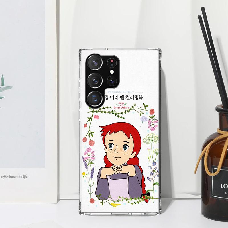 A-Anne Of Green Gables Shirley Phone Case For Samsung Galaxy S26 S25 Edge S24 FE S23 S22 Ultra S21 Plus S20 + Art Fundas Back Co