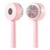 New Self Cleaning 3D Air Cushion Massager Hair Brush Airbag Massage Comb Brush Electroplated Detangling Anti Static Hairbrush