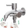 Stainless Steel Washing Machine Faucet Antiseptic Garden Water Tap  Irrigation