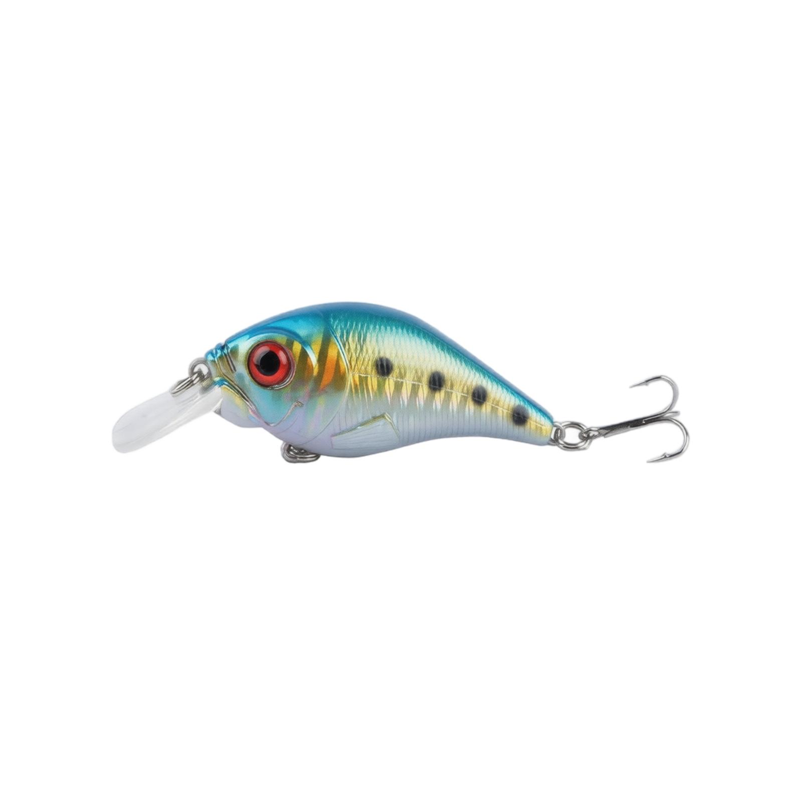 

Fishing Lure Crankbait Hard Bait Artificial Bionic Lure with Treble Hook for Freshwater and Saltwater Fishing Tackle one size