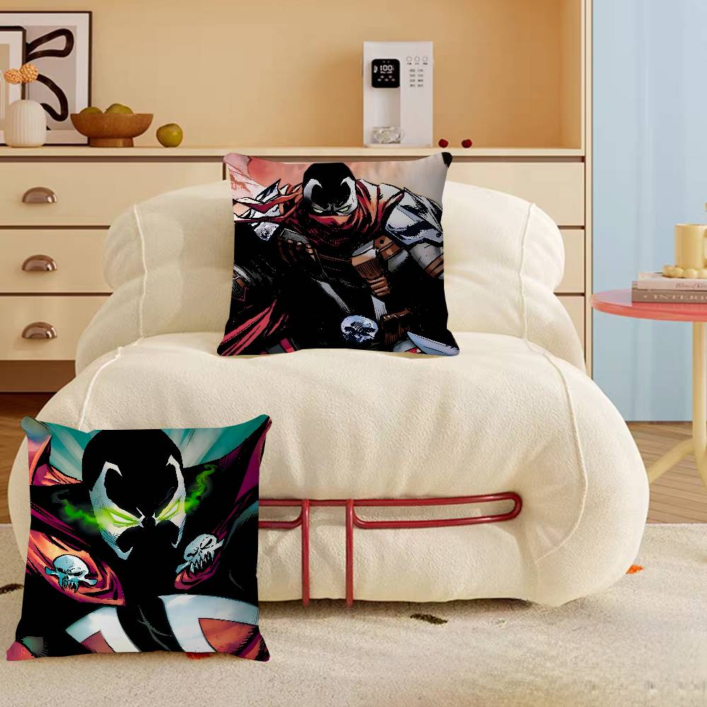 S-Spawn Anime Pillow Cushion Cover Pillowcase Living Room Sofa Home Decor Customized