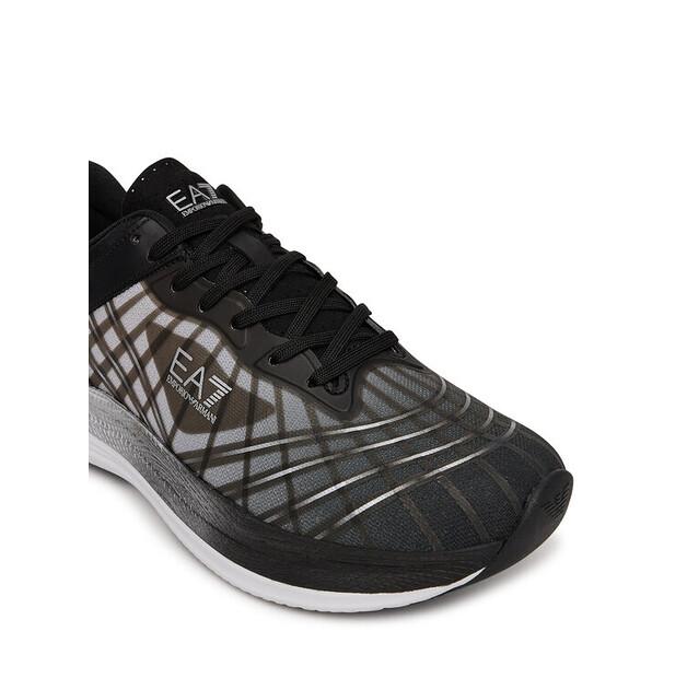 Мужские кроссовки EA7 Emporio Armani X8x243 xk440 n763 чёрные