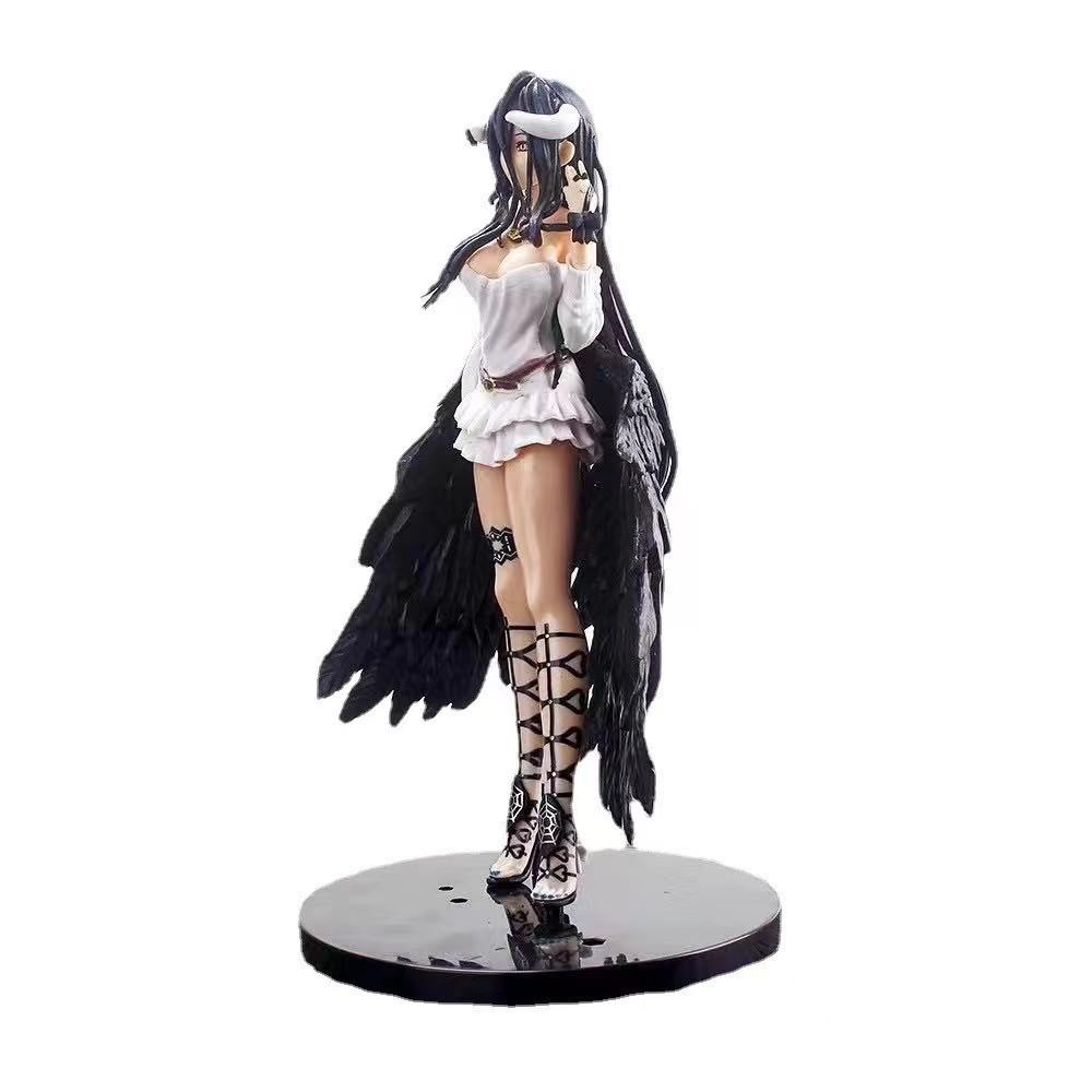 21cm Overlord Albedo So-Bin Anime Figure Overlord III Albedo Action Figure Albedo Figurine Ainz Ooal Gown Figure Toys