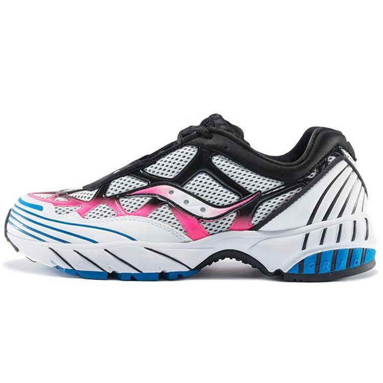 

Saucony Grid Web Розовые Синие Мужские Кроссовки Белые S70466-4