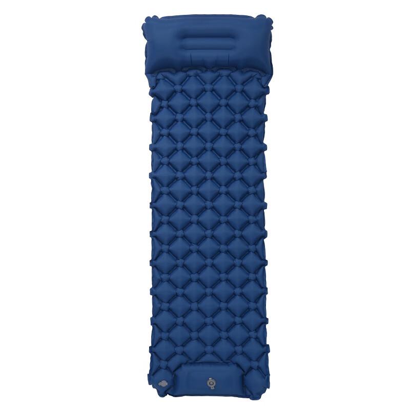 Outdoor Portable Integrated Inflatable Camping Mattress 190x60x6cm