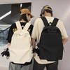 School Bag for Women, College Student Korean Style, Campus Minimalist Large Capacity Backpack, Trendy Brand INS Style, Laptop Backpack for Men