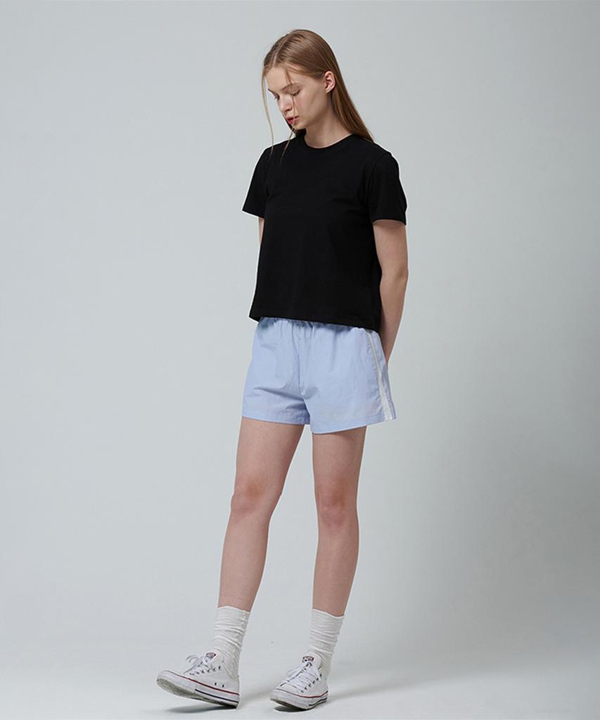 PINBLACK Essential Round Short Sleeve T-Shirt Black
