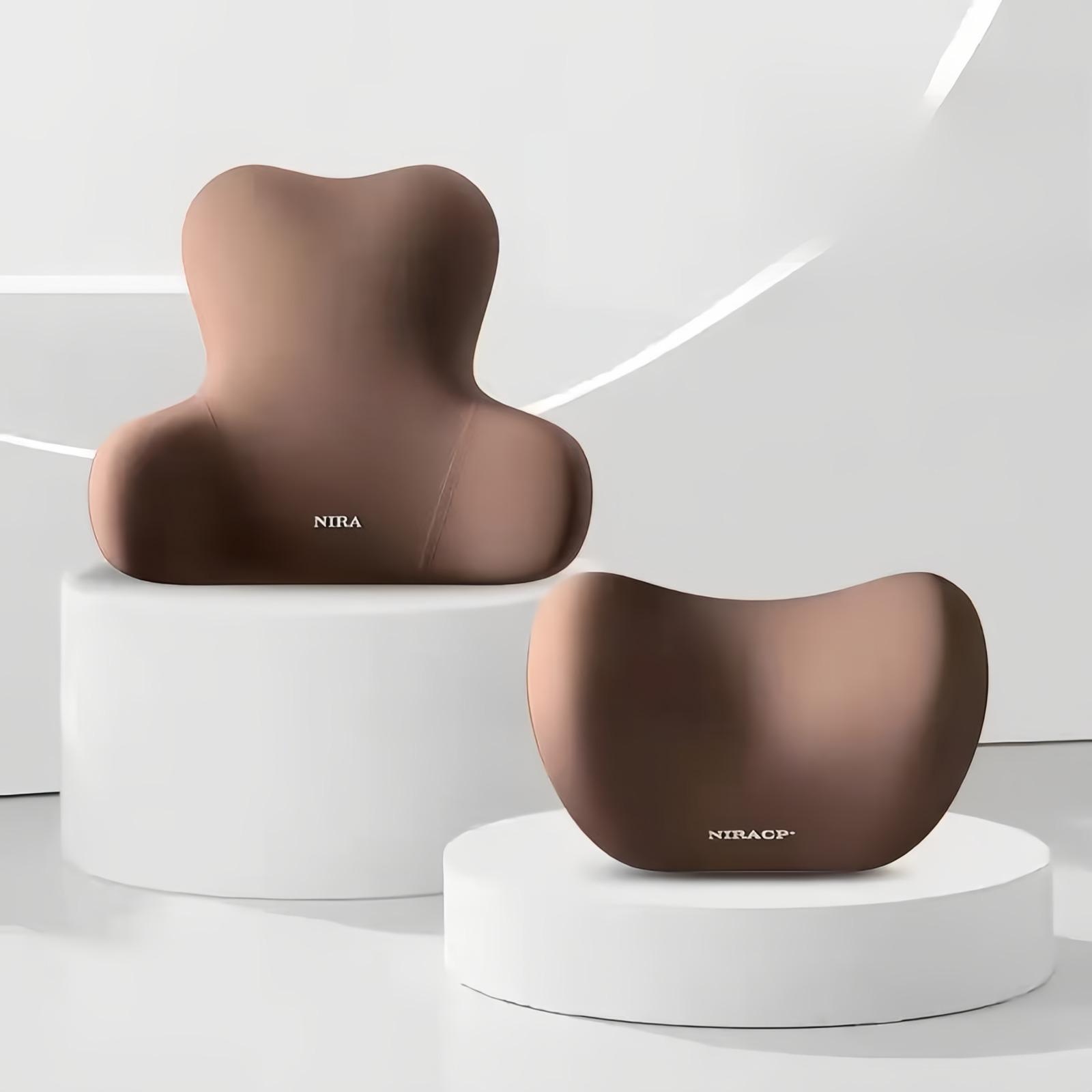 

2 шт. Автомобильный подголовник, поясничная поддержка, автомобильная подушка для шеи/поясничная подушка, спинка водительского сиденья, автомобильная подушка для вождения, поясничная поддержка, подушка для снятия усталости хаки