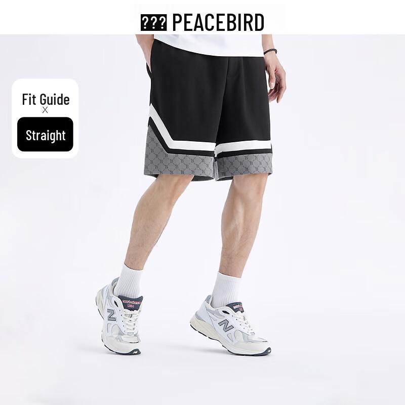 Peacebird Men's Loose Sport Bermuda Shorts B1GND2245