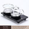 Automatic Electric Tea Set with Water Filling, Brewing, and Heating - Includes Table Tray and Water Pump (20x37 cm)