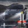 2pcs Car LED Front Fog Lamp Energy-saving Durability Fog Lamp for Car and Motorcycle Using