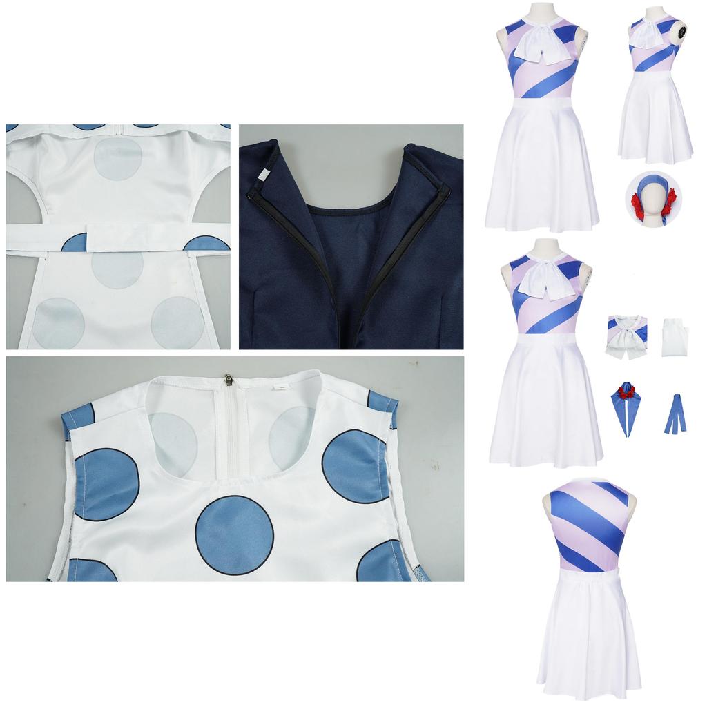 Jojos Bizarre Adventure Cosplay-klær med polyestermateriale for fantasy-rollespill