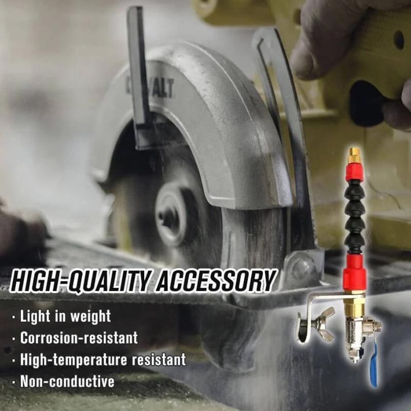 Machine Angle Grinder Cutter Dust Remover Water Sprayer System Nozzle Coolant Misting Dust-proof For Marble Brick Tile Cutting