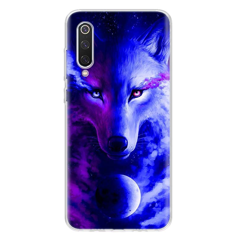 Wolf painting Animal Soft Phone Case For Xiaomi Redmi Note 15 14 14S 13 12 Pro Plus 12S 11 11S 11E 10 10S 11T 5G Fundas Coque Re