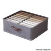 Doppelreihen-Stoff-Kleiderschrank-Organizer: Kleideraufbewahrungsbox mit mehreren Fächern